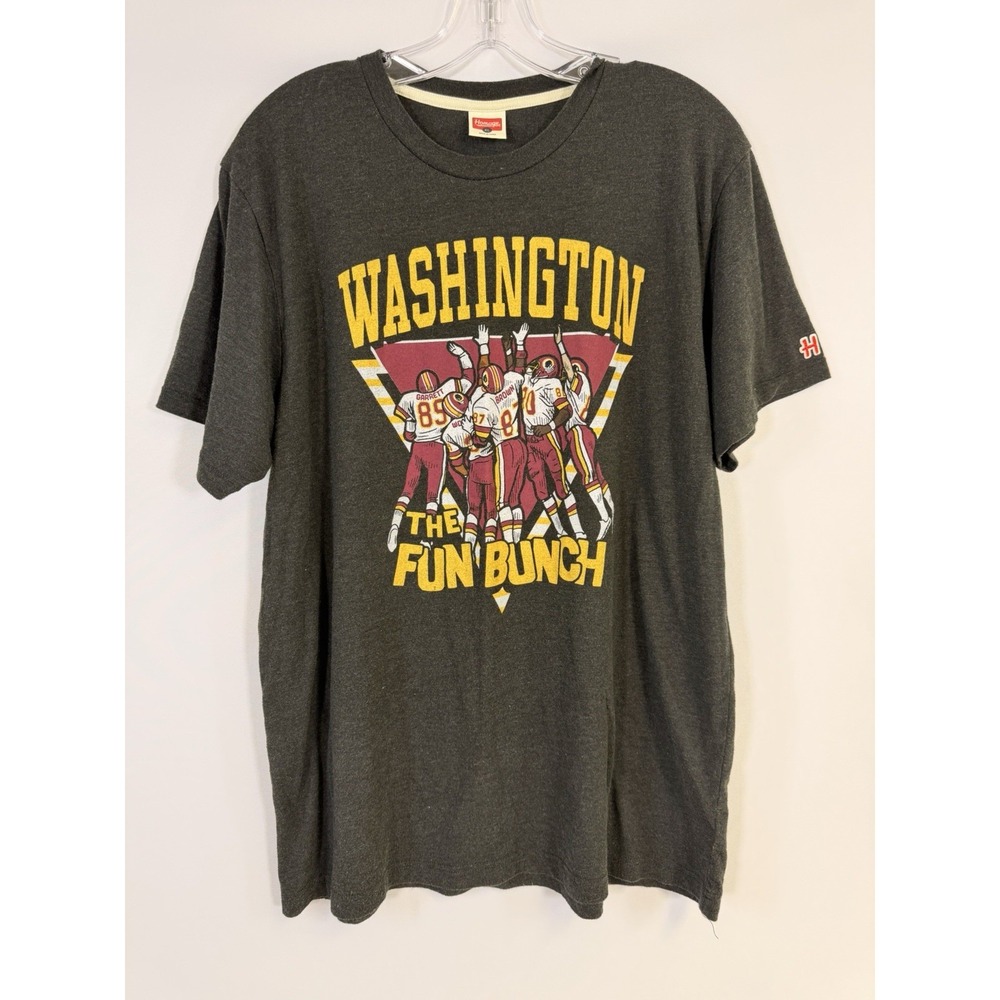 Homage T-Shirt Mens XL Dark Gray The Fun Bunch Washington Commanders Football